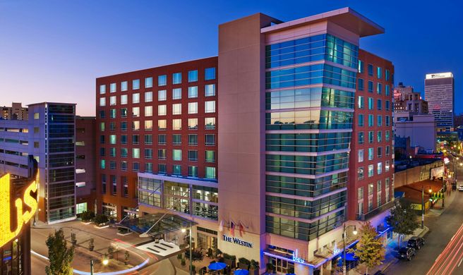 The Westin Memphis Beale Street Exterior