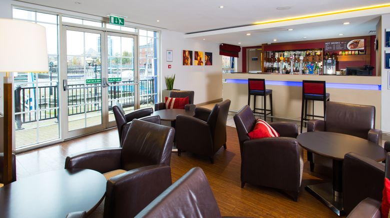 <b>Holiday Inn Express Salford Quays Exterior</b>. Images powered by <a href="https://www.leonardoworldwide.com/" title="Leonardo Worldwide" target="_blank">Leonardo</a>.