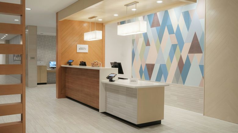 <b>SpringHill Suites Tampa Downtown Lobby</b>. Images powered by <a href="https://www.leonardoworldwide.com/" title="Leonardo Worldwide" target="_blank">Leonardo</a>.