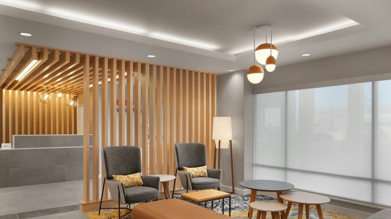 <b>TownePlace Suites Crown Point Lobby</b>. Images powered by <a href="https://www.leonardoworldwide.com/" title="Leonardo Worldwide" target="_blank">Leonardo</a>.
