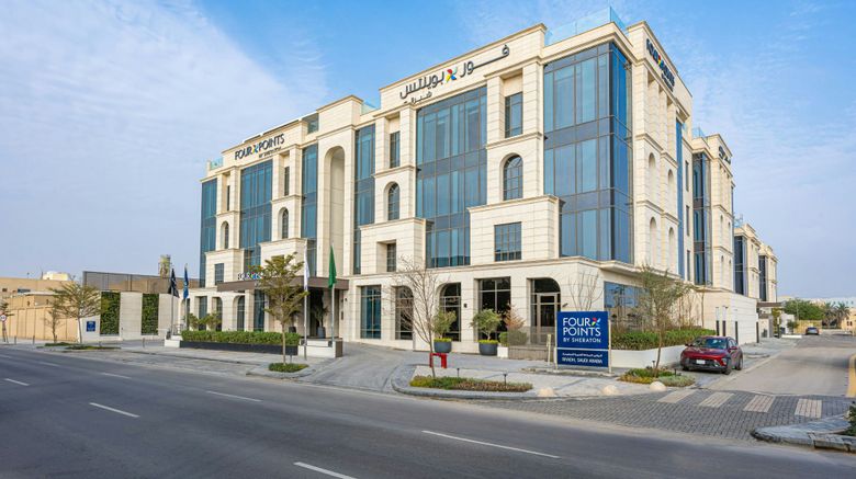 <b>Four Points King Abdulaziz Road Exterior</b>. Images powered by <a href="https://www.leonardoworldwide.com/" title="Leonardo Worldwide" target="_blank">Leonardo</a>.
