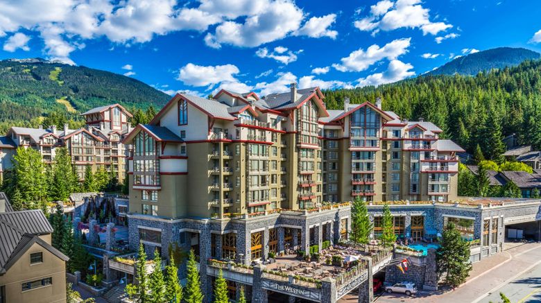 The Westin Resort  and  Spa, Whistler Exterior. Images powered by <a href="https://www.leonardoworldwide.com" target="_blank" rel="noopener">Leonardo</a>.