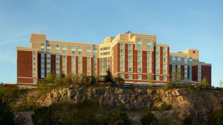 <b>Marriott Boston Quincy Exterior</b>. Images powered by <a href="https://www.leonardoworldwide.com/" title="Leonardo Worldwide" target="_blank">Leonardo</a>.
