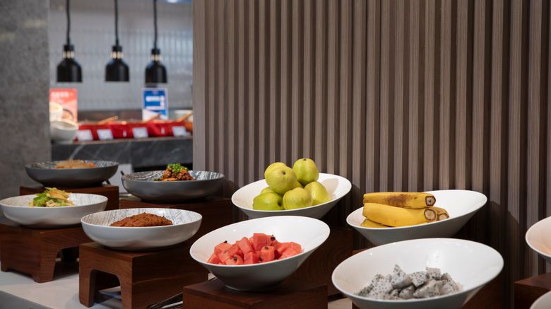 <b>Hampton Inn Baoding High-Tech Zone Restaurant</b>. Images powered by <a href="https://www.leonardoworldwide.com/" title="Leonardo Worldwide" target="_blank">Leonardo</a>.