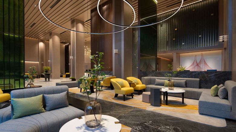 <b>Hampton Inn Baoding High-Tech Zone Lobby</b>. Images powered by <a href="https://www.leonardoworldwide.com/" title="Leonardo Worldwide" target="_blank">Leonardo</a>.