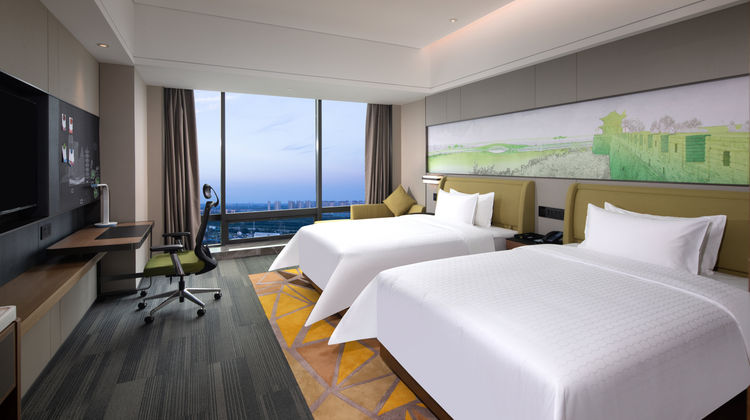 Hampton by Hilton Handan Railway Station Room