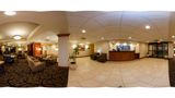 <b>Holiday Inn Express Lobby</b>. Virtual Tours powered by <a href="https://www.leonardoworldwide.com/" title="Leonardo Worldwide" target="_blank">Leonardo</a>.