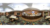 <b>Holiday Inn Express Hotel & Suites Restaurant</b>. Virtual Tours powered by <a href="https://www.leonardoworldwide.com/" title="Leonardo Worldwide" target="_blank">Leonardo</a>.