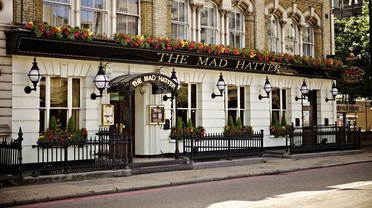 The Mad Hatter Hotel Exterior