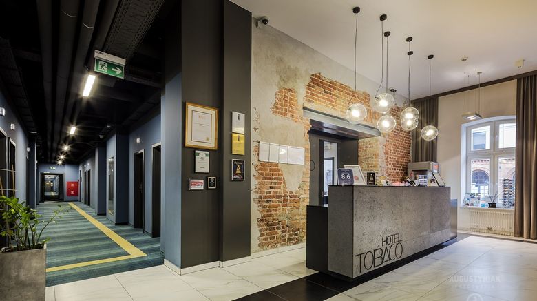 <b>Hotel Tobaco Lodz Lobby</b>. Images powered by <a href="https://www.leonardoworldwide.com/" title="Leonardo Worldwide" target="_blank">Leonardo</a>.