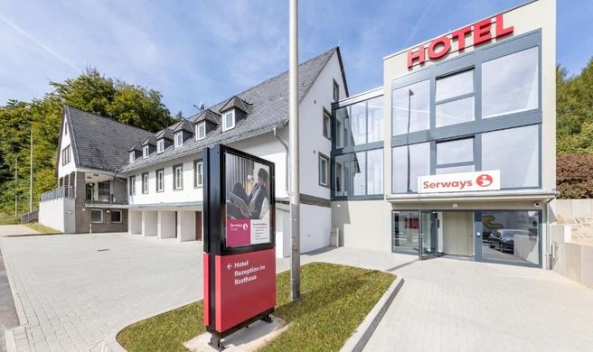 Autobahnmotel Reinhardshain Nord Exterior
