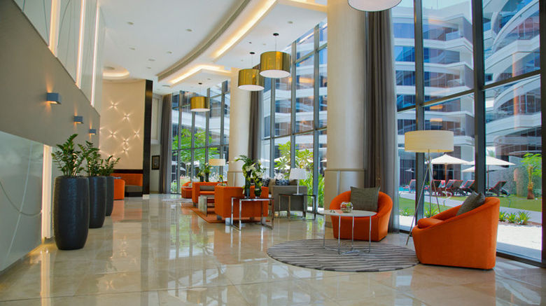 <b>Majestic Arjaan by Rotana Lobby</b>. Images powered by <a href="https://www.leonardoworldwide.com/" title="Leonardo Worldwide" target="_blank">Leonardo</a>.
