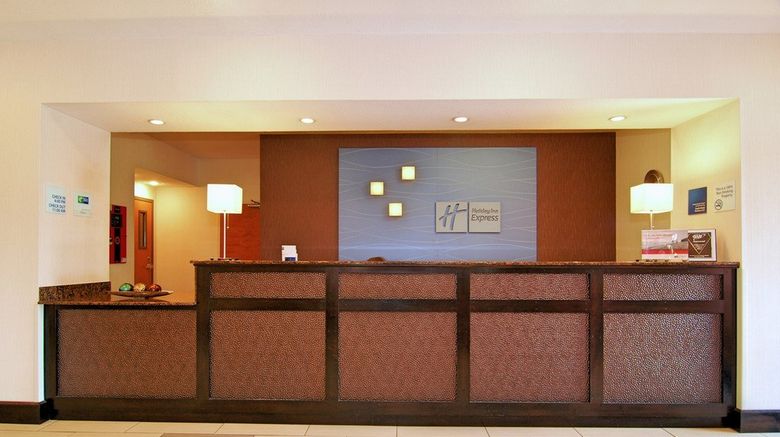 <b>Holiday Inn Express Lobby</b>. Images powered by <a href="https://www.leonardoworldwide.com/" title="Leonardo Worldwide" target="_blank">Leonardo</a>.
