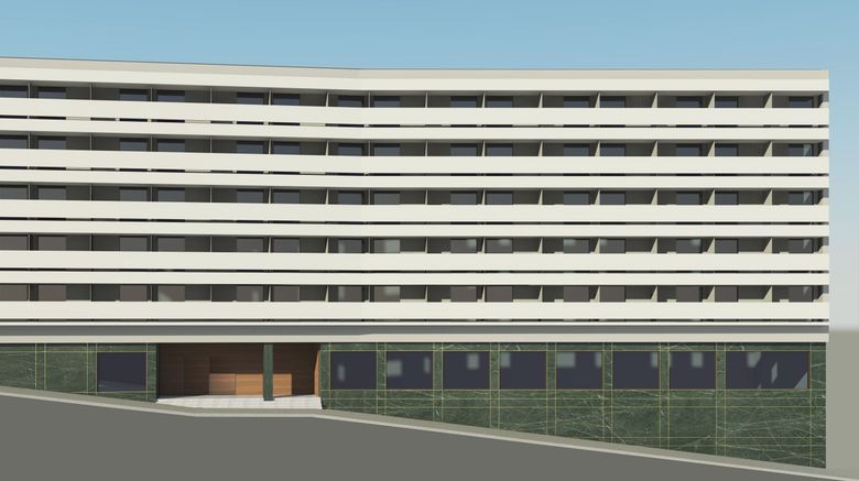 <b>Aquila Atlantis Hotel Exterior</b>. Images powered by <a href="https://www.leonardoworldwide.com/" title="Leonardo Worldwide" target="_blank">Leonardo</a>.