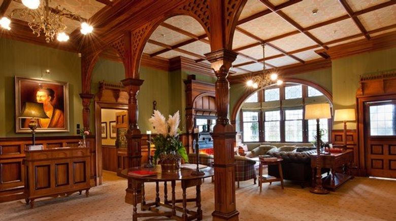 <b>Otahuna Lodge Lobby</b>. Images powered by <a href="https://www.leonardoworldwide.com/" title="Leonardo Worldwide" target="_blank">Leonardo</a>.
