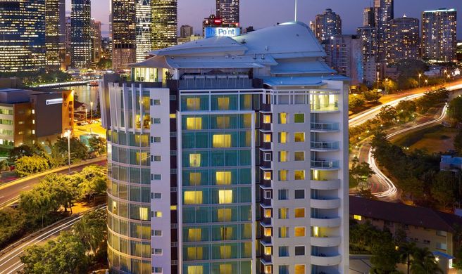 The Point Brisbane Hotel Exterior