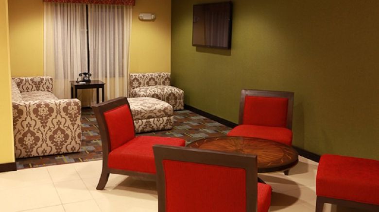 <b>Holiday Inn Express & Stes Detroit North Lobby</b>. Images powered by <a href="https://www.leonardoworldwide.com/" title="Leonardo Worldwide" target="_blank">Leonardo</a>.