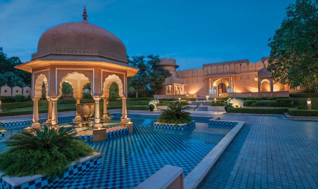 The Oberoi Rajvilas Hotel Exterior