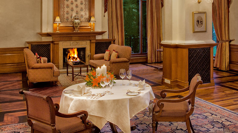<b>Wildflower Hall an Oberoi Resort Exterior</b>. Images powered by <a href="https://www.leonardoworldwide.com/" title="Leonardo Worldwide" target="_blank">Leonardo</a>.