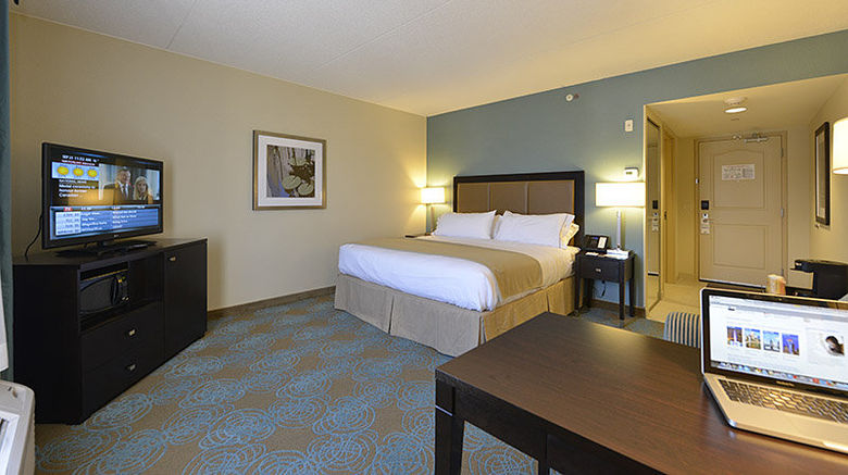<b>Holiday Inn Express & Stes Waterloo Room</b>. Images powered by <a href="https://www.leonardoworldwide.com/" title="Leonardo Worldwide" target="_blank">Leonardo</a>.