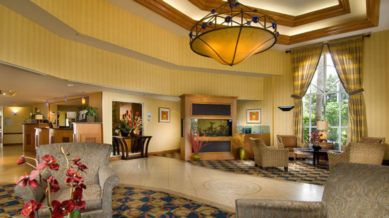 <b>Holiday Inn Express Miami - Doral Lobby</b>. Images powered by <a href="https://www.leonardoworldwide.com/" title="Leonardo Worldwide" target="_blank">Leonardo</a>.