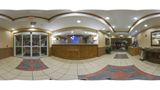 <b>Holiday Inn Express & Suites Clinton Lobby</b>. Virtual Tours powered by <a href="https://www.leonardoworldwide.com/" title="Leonardo Worldwide" target="_blank">Leonardo</a>.