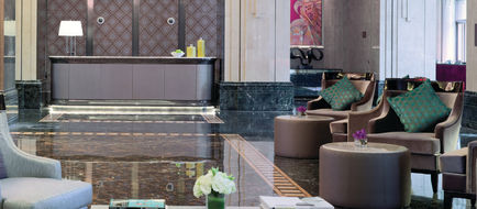 The QUBE Hotel Shanghai Xinqiao Lobby