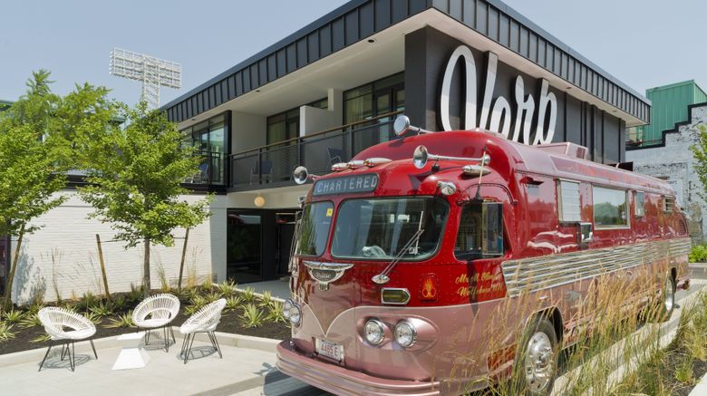 <b>The Verb Hotel Exterior</b>. Images powered by <a href="https://www.leonardoworldwide.com/" title="Leonardo Worldwide" target="_blank">Leonardo</a>.