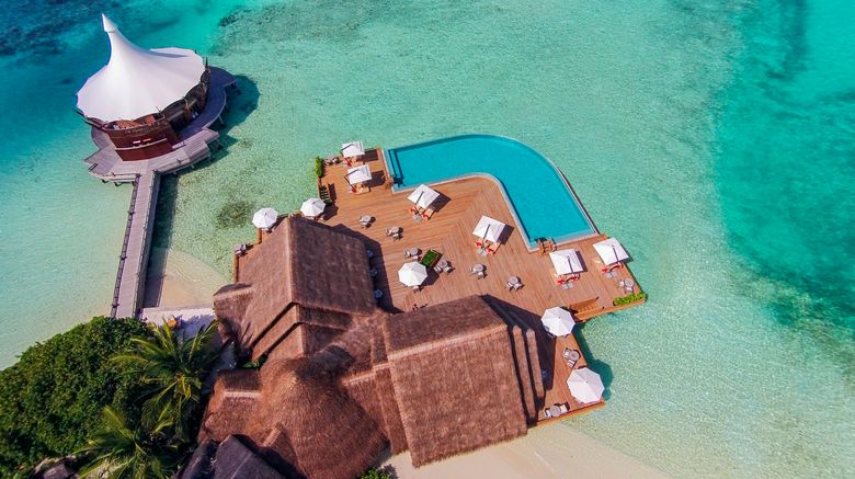 <b>Baros Maldives Pool</b>. Images powered by <a href=https://www.travelagewest.com/Hotels/Male-Maldives/