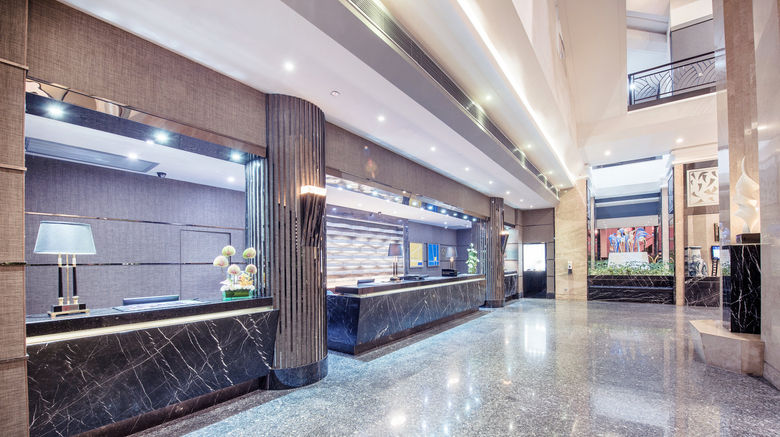 <b>Millennium Harbourview Hotel Xiamen Lobby</b>. Images powered by <a href="https://www.leonardoworldwide.com/" title="Leonardo Worldwide" target="_blank">Leonardo</a>.