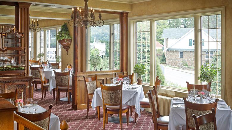 <b>Mirror Lake Inn Resort & Spa Restaurant</b>. Images powered by <a href="https://leonardo.com/" title="Leonardo Worldwide" target="_blank">Leonardo</a>.
