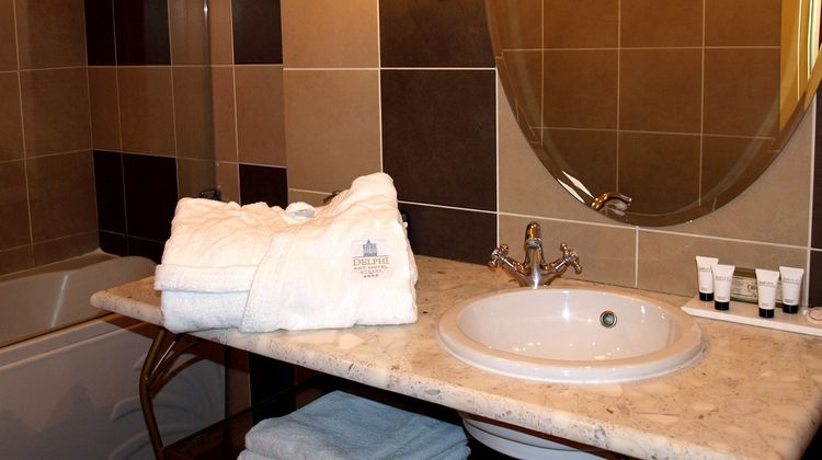 Delphi Art Hotel Room