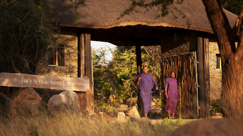 Four Seasons Safari Lodge Serengeti Exterior. Images powered by <a href="https://www.leonardoworldwide.com" target="_blank" rel="noopener">Leonardo</a>.