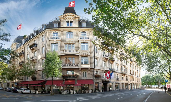 Ambassador Hotel Zurich Exterior