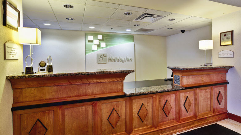 <b>Holiday Inn Hotel & Suites Ann Arbor Lobby</b>. Images powered by <a href="https://www.leonardoworldwide.com/" title="Leonardo Worldwide" target="_blank">Leonardo</a>.