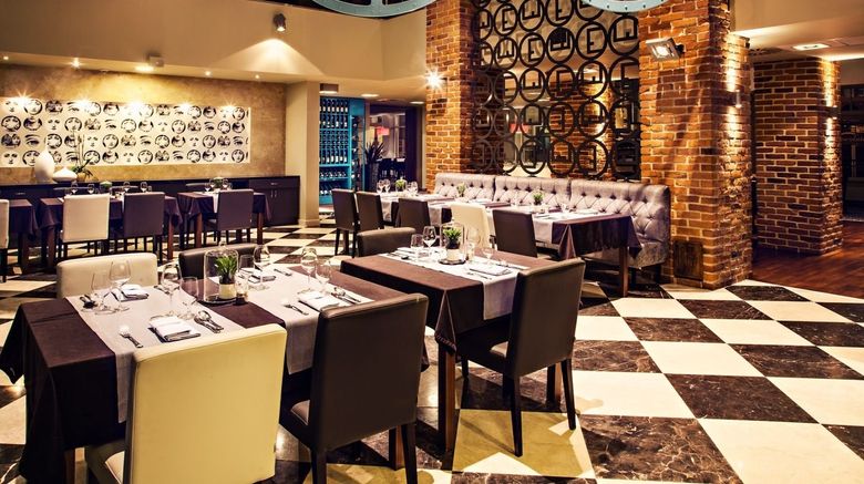 <b>Hotel Elblag Restaurant</b>. Images powered by <a href="https://www.leonardoworldwide.com/" title="Leonardo Worldwide" target="_blank">Leonardo</a>.