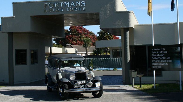 <b>Portmans Motor Lodge Exterior</b>. Images powered by <a href="https://www.leonardoworldwide.com/" title="Leonardo Worldwide" target="_blank">Leonardo</a>.
