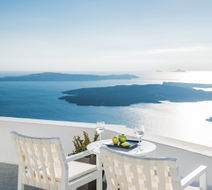 On The Rocks Santorini Exterior