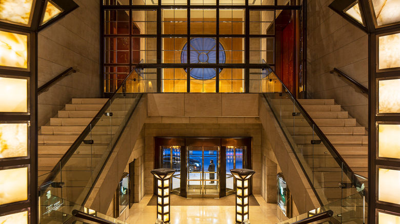 <b>Four Seasons Hotel New York Lobby</b>. Images powered by <a href=https://www.travelagewest.com/Hotels/New-York-NY/