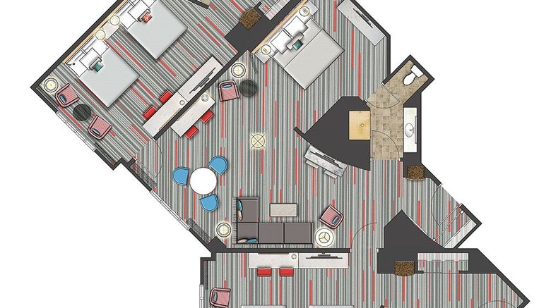 <b>Hard Rock Hotel Orlando Suite</b>. Images powered by <a href="https://www.leonardoworldwide.com/" title="Leonardo Worldwide" target="_blank">Leonardo</a>.