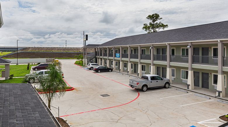 <b>Scottish Inns & Suites Crosby Exterior</b>. Images powered by <a href="https://www.leonardoworldwide.com/" title="Leonardo Worldwide" target="_blank">Leonardo</a>.