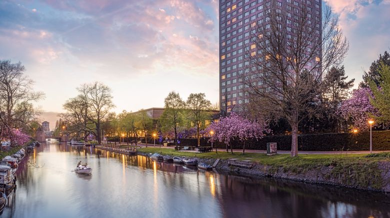 <b>Hotel Okura Amsterdam Exterior</b>. Images powered by <a href="https://www.leonardoworldwide.com/" title="Leonardo Worldwide" target="_blank">Leonardo</a>.