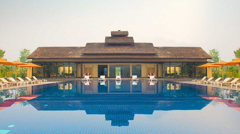 <b>Meghauli Serai, a Taj Hotel Exterior</b>. Images powered by <a href="https://www.leonardoworldwide.com/" title="Leonardo Worldwide" target="_blank">Leonardo</a>.