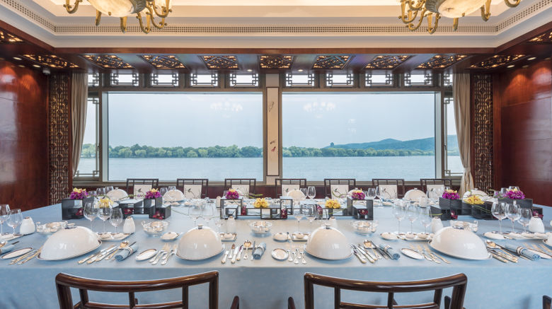 <b>West Lake State Guest House Restaurant</b>. Images powered by <a href=https://www.travelagewest.com/Hotels/Hangzhou-China/