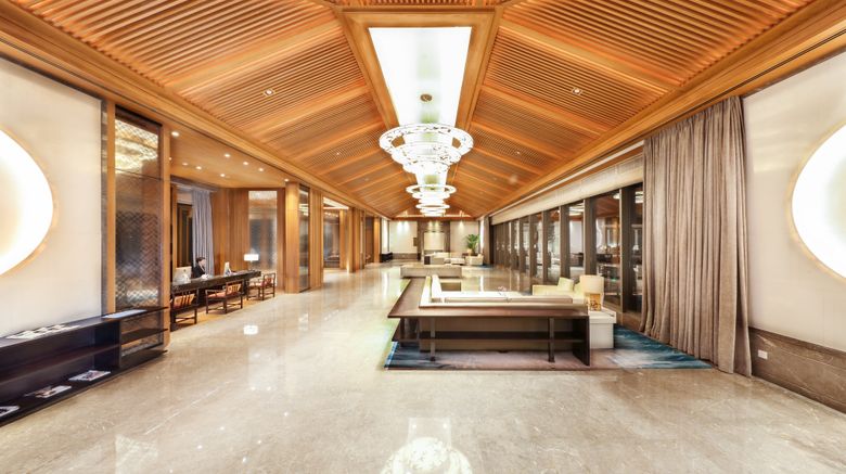 <b>West Lake State Guest House Lobby</b>. Images powered by <a href=https://www.travelagewest.com/Hotels/Hangzhou-China/