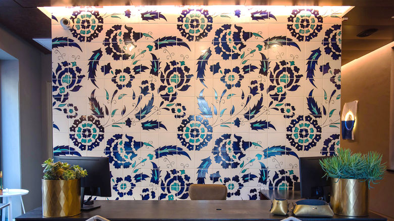 <b>Bezalel Hotel, An Atlas Boutique Hotel Lobby</b>. Images powered by <a href="https://www.leonardoworldwide.com/" title="Leonardo Worldwide" target="_blank">Leonardo</a>.