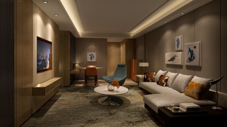 The QUBE Shanghai Hongqiao Lobby