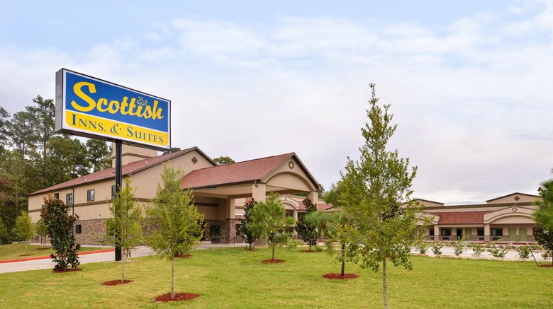 <b>Scottish Inns & Suites Conroe TX Exterior</b>. Images powered by <a href="https://www.leonardoworldwide.com/" title="Leonardo Worldwide" target="_blank">Leonardo</a>.