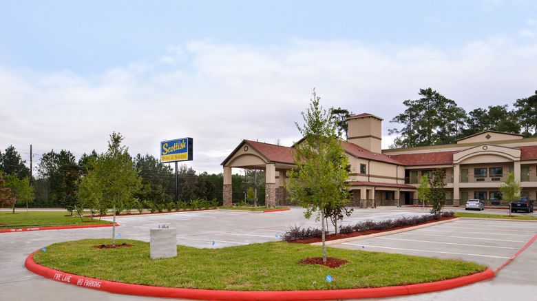 <b>Scottish Inns & Suites Conroe TX Exterior</b>. Images powered by <a href="https://www.leonardoworldwide.com/" title="Leonardo Worldwide" target="_blank">Leonardo</a>.