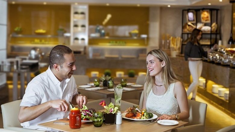 <b>Jumeira Rotana Restaurant</b>. Images powered by <a href="https://www.leonardoworldwide.com/" title="Leonardo Worldwide" target="_blank">Leonardo</a>.